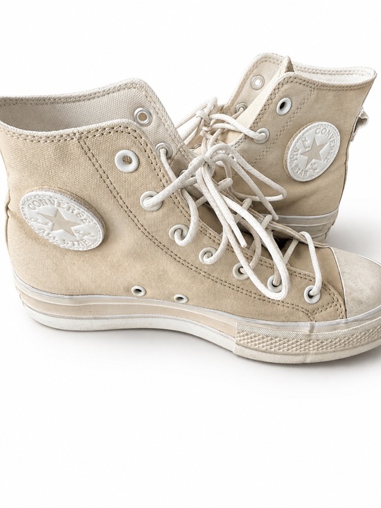 Converse Shoes - Converse High-Top Sneakers - Beige